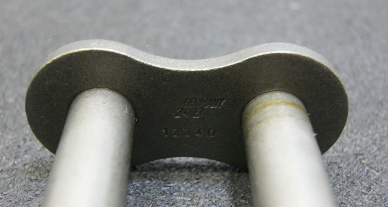 Zweifach Splint-Verschlussglied Connecting Link Duplex Teilung inch= 1 1/2"x1"