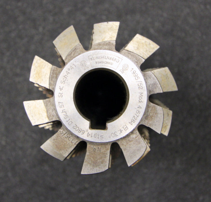 KLINGELNBERG Vollstahlwälzfräser gear hob m= 4,67284mm 15° EGW Flankenwinkel 30