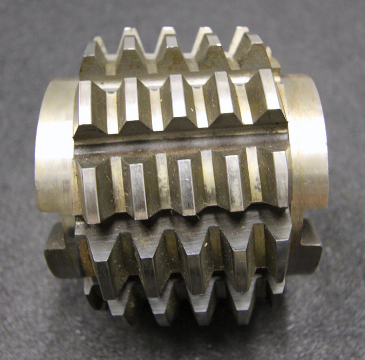 SAACKE Vollstahlwälzfräser gear hob m = 4mm 20° EGW Ø100x90xØ40mm mit Quernut