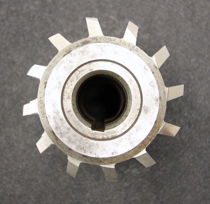 SAAZOR Stollenwälzfräser gear hob m = 5mm BP I DIN3972 20° EGW Ø110x120xØ32mm