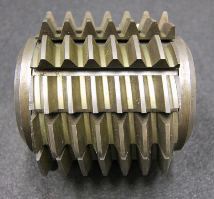 SAAZOR Stollenwälzfräser involute spline hob m= 4mm BP III Ø110x110xØ32mm 20°