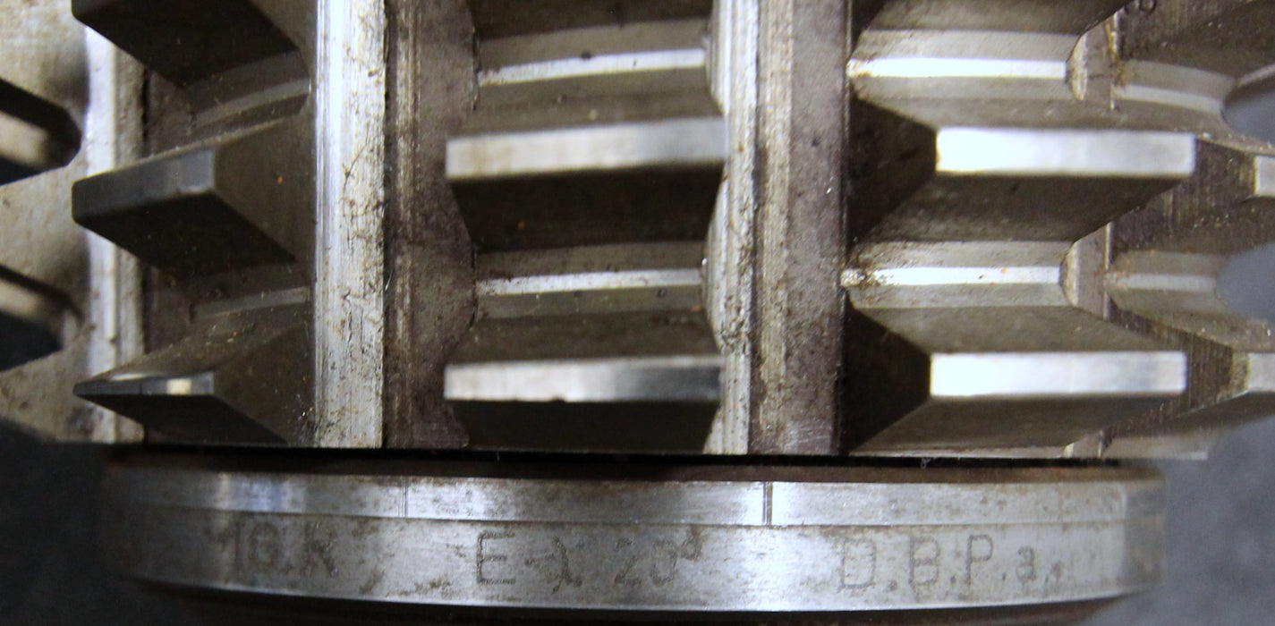 KLINGELNBERG Stollenwälzfräser involute spline hob m= 4mm 20° Ø110x110xØ32mm