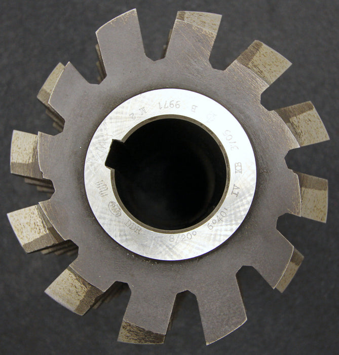 PWS Vollstahlwälzfräser gear hob m= 8mm BP IV DIN3972 20° Ø160x190xØ50mm 2gg. R
