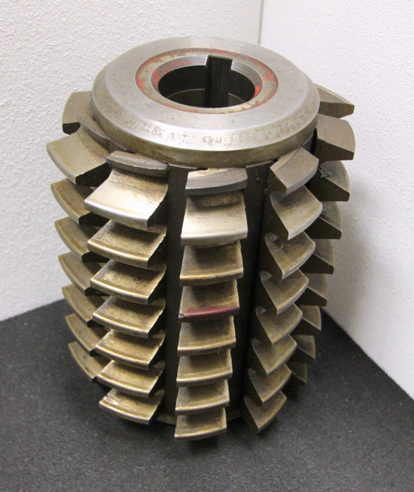 SAAZOR Stollenwälzfräser involute spline hob m= 6,5mm BP III Ø130x180xØ40mm 20°