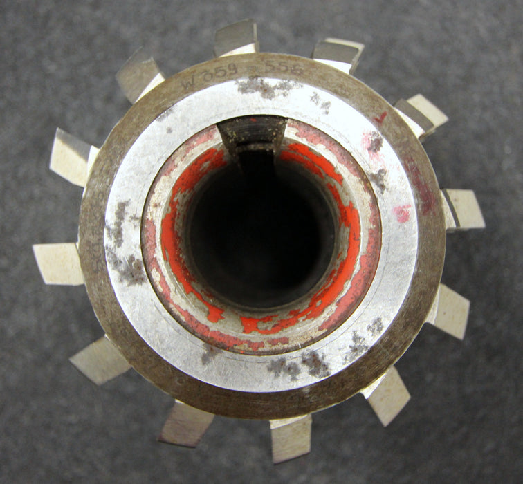 SAAZOR Stollenwälzfräser involute spline hob m= 5mm BP III Ø100x110xØ32mm 1gg. L