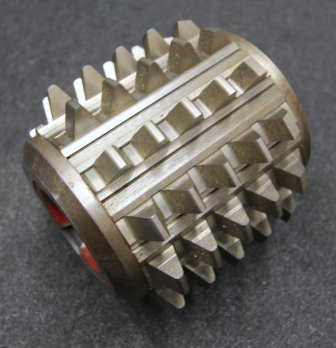 SAAZOR Stollenwälzfräser involute spline hob m= 5mm BP III Ø100x110xØ32mm 1gg. L