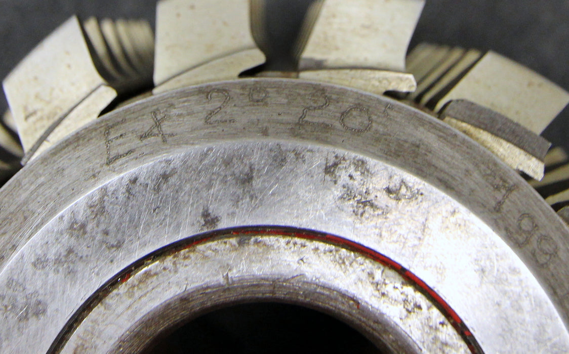 SAAZOR Stollenwälzfräser involute spline hob m= 5mm BPI DIN3972 Ø130x130xØ40mm