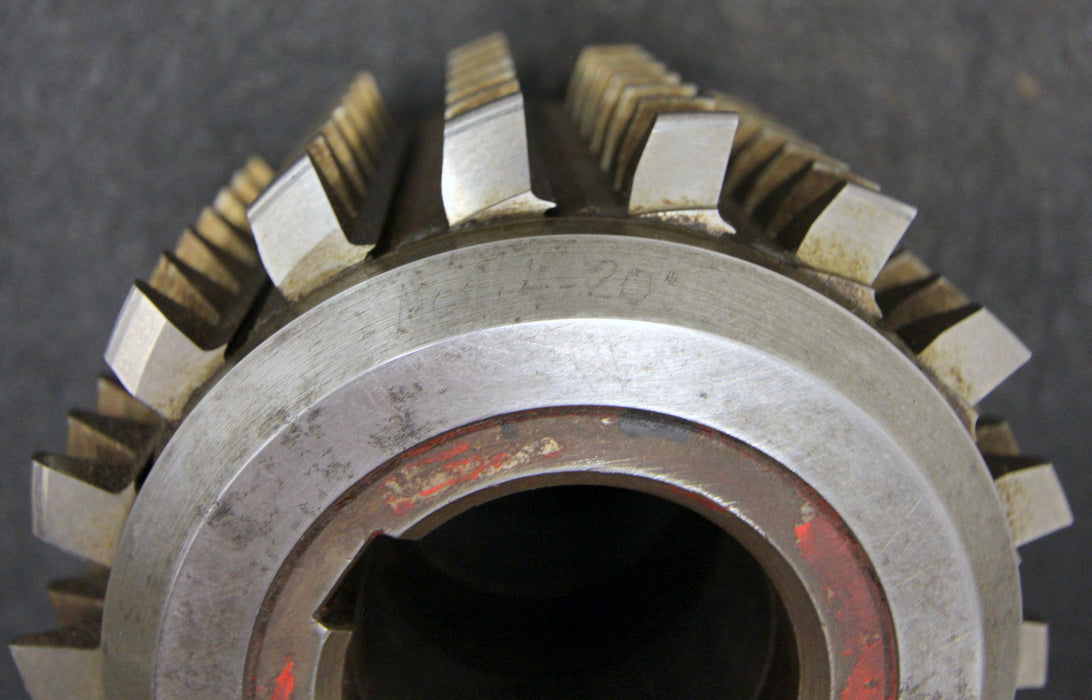 SAAZOR Stollenwälzfräser involute spline hob m = 4mm 20° EGW Ø125x110xØ50mm