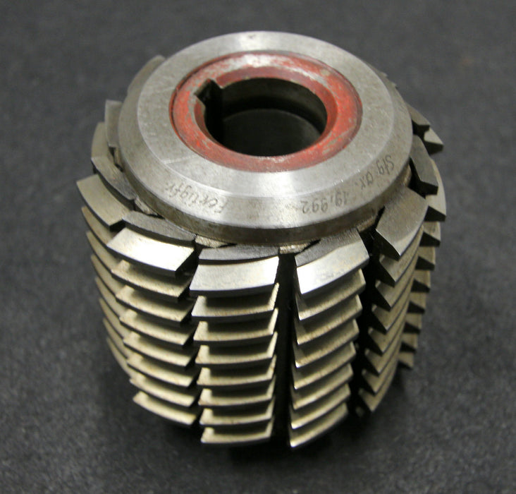 SAAZOR Stollenwälzfräser involute spline hob Fertigfräser DP8/10 Ø100x105xØ32mm