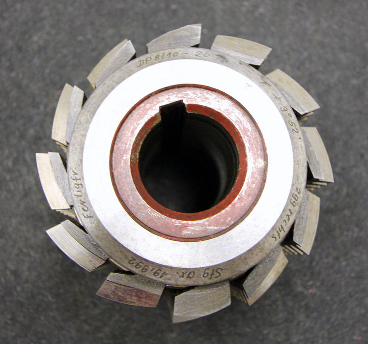 SAAZOR Stollenwälzfräser involute spline hob Fertigfräser DP8/10 Ø100x105xØ32mm