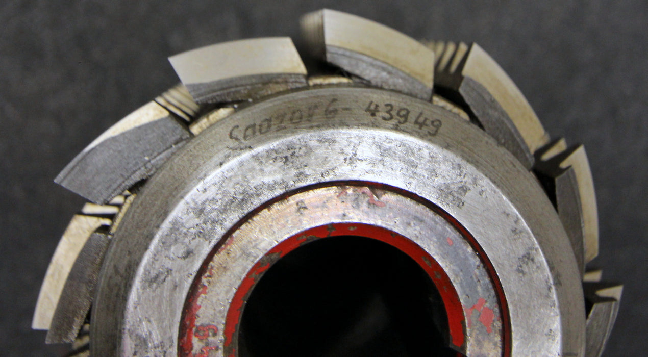 SAAZOR Stollenwälzfräser involute spline hob Fertigfräser DP8/10 Ø100x105xØ32mm