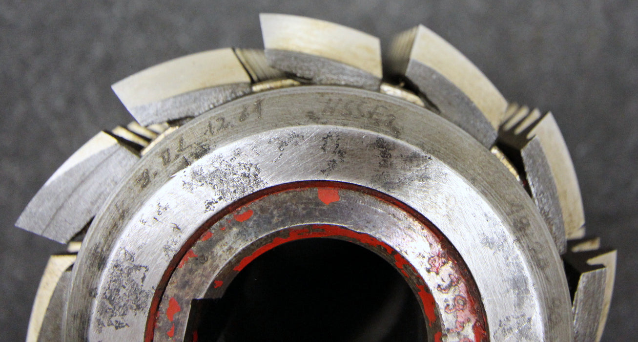 SAAZOR Stollenwälzfräser involute spline hob Fertigfräser DP8/10 Ø100x105xØ32mm