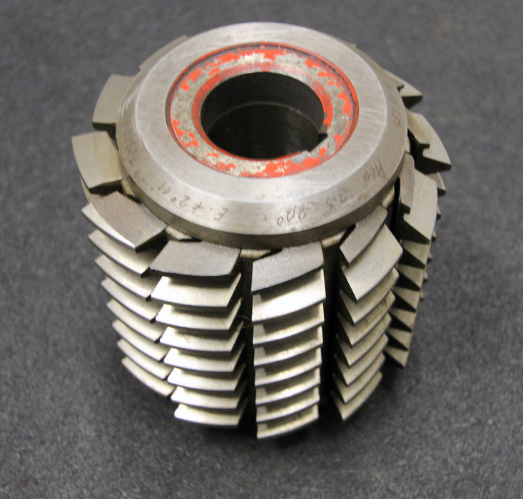 SAAZOR Stollenwälzfräser involute spline hob Fertigfräser m= 3,5mm BP I 20° EGW