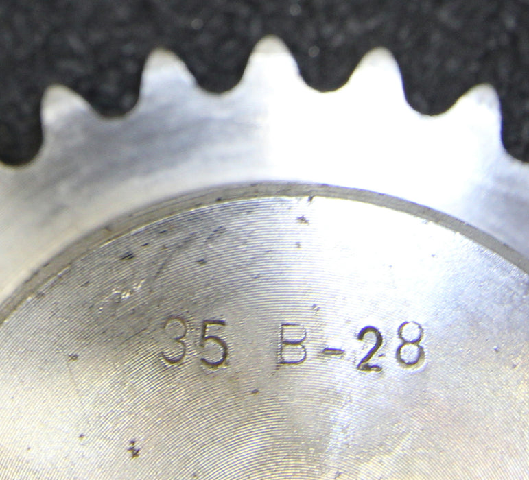 3x Kettenradscheibe mit einseitiger Nabe KRS Chainwheel Teilung 3/8"x3/16" Z= 28