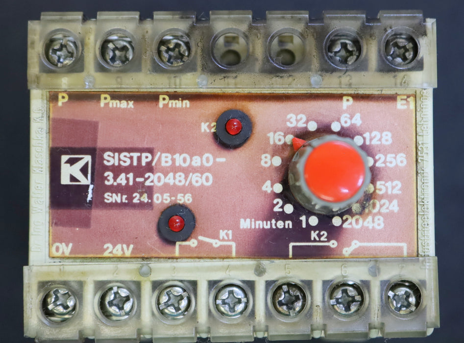 KLASCHKA Impulskontrolleinheit SISTP/B10a0-3.41-2048/60 SNr. 24.05-56 U=24VDC