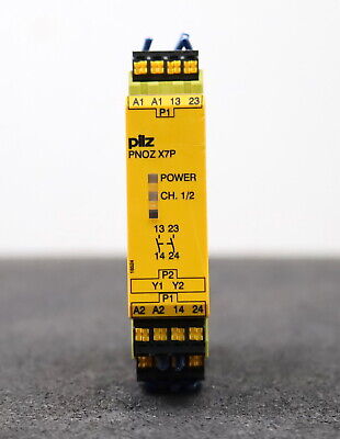 PILZ Sicherheitsschaltgerät PNOZ X7P ID No.: 787059 24VAC/DC 3,0VA 1,5W 50-60Hz