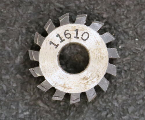 MIKRON Wälzfräser No. 11610 - Ø24x8xØ8mm 1gg. Rechts 15 Spanuten