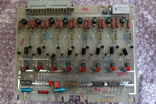 VEM NUMERIK RFT DDR Steuerungsplatine Platine 37862-2 NKM 4703-0 RFT 55049