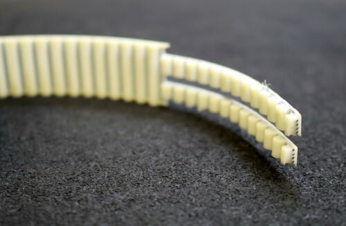 Zahnriemen 8M offen Stahl Länge ca. 2000mm Breite 30mm - unbenutzt