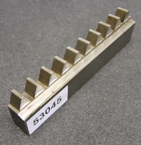 Hobelkamm rack cutter m= 5 Angle 20° 160x20mm 10 Zähne