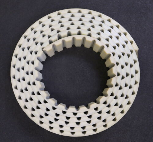 Zahnriemen AT 20 offen Stahl Länge ca. 3300mm Breite 50mm - unbenutzt