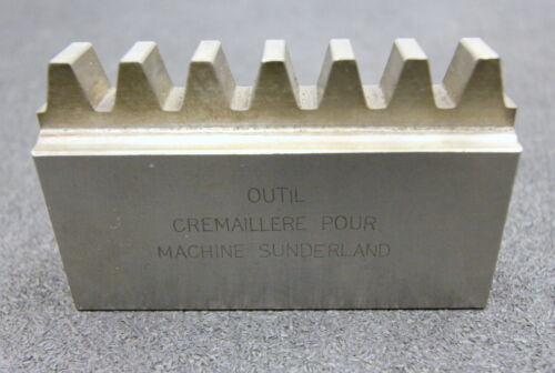 DELTAL Hobelkamm rack cutter m= 4 Angle 14°30 88x20mm