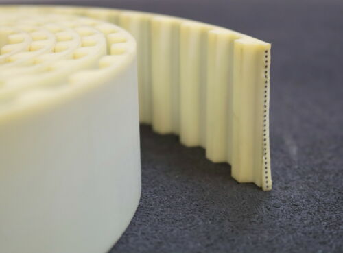 Zahnriemen T 20 offen Stahl Länge ca. 2000mm Breite 50mm - unbenutzt