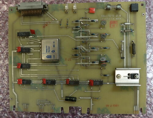 VEM NUMERIK RFT DDR Steuerungsplatine Platine 414122-7 NKM 590116-0 RFT 57206