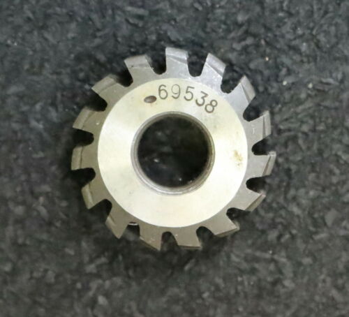 MIKRON Wälzfräser No. 69538 - Ø24x8xØ8mm 1gg. Rechts 15 Spanuten