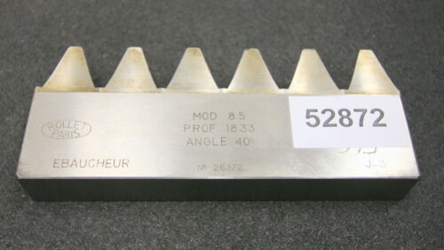 ROLLET PARIS Hobelkamm rack cutter m= 8,5 Angle 20°