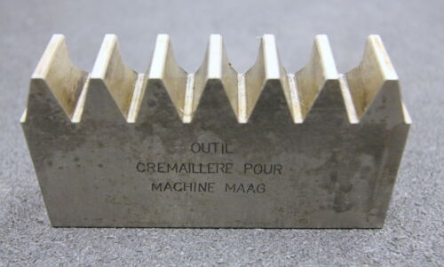 DELTAL Hobelkamm rack cutter m= 4,5 Angle 20° 100x20mm