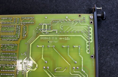 VEM NUMERIK RFT DDR Platine AD3 220VAC 415035-0 NKM590354-5 RFT 101701 gebraucht