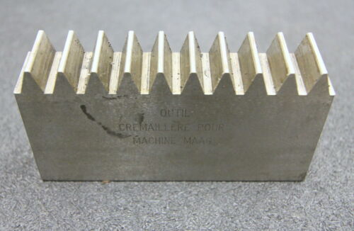 DELTAL Hobelkamm rack cutter f. MAAG-Wälzhobelmaschinen m= 3,25 Angle 20° 103x20mm