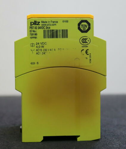 PILZ Sicherheitsrelais Schutztürwächter PST X2 24VDC 2n/o Art.Nr. 720180 24VDC