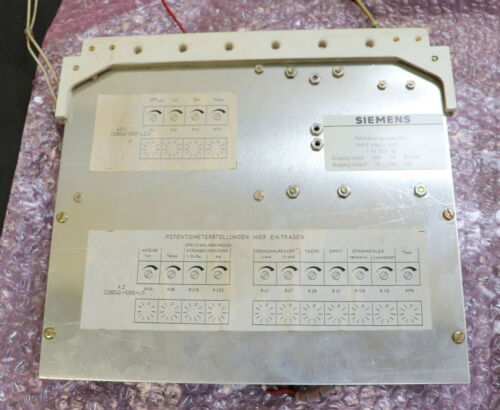 SIEMENS SINUMERIK Feldversorgungseinheit 6RA8261-3B gebraucht - geprüft - ok