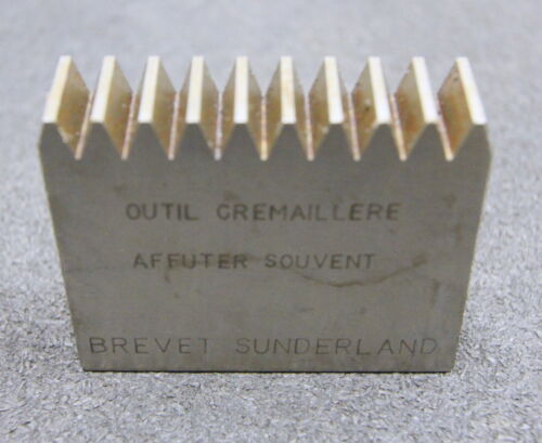 Hobelkamm rack cutter m= 2 Angle 20° 63x20mm Z=10