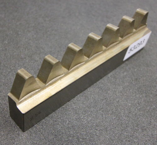 BRENIER Hobelkamm rack cutter m= 9 Angle 20° 200x25mm