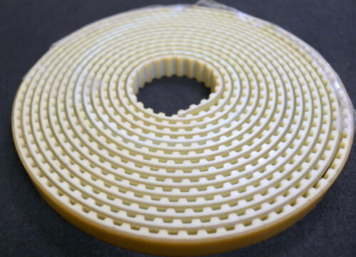 Zahnriemen T 10 beschichtet mit PU 60 2mm offen Stahl Länge ca. 7m Breite 20mm