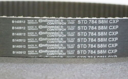 CONTITECH Zahnriemen Timing belt STD 784 S8M Länge 784mm Breite 39,5mm unbenutzt