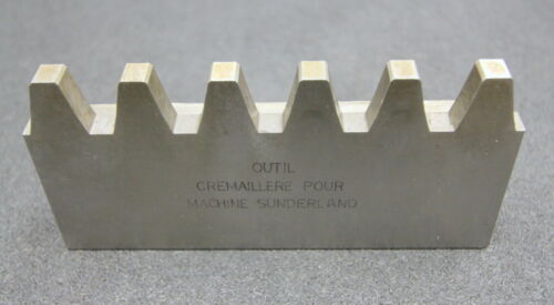 DELTAL Hobelkamm rack cutter m= 8 Angle 20° 150x20mm