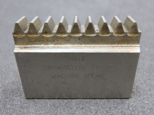 DELTAL Hobelkamm rack cutter m= 2,5 Angle 20° 70x20mm