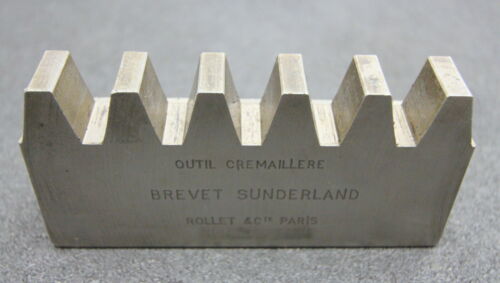 ROLLET PARIS Hobelkamm rack cutter m= 6,5 Angle 29°