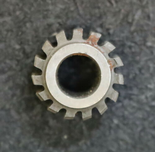 MIKRON Vollstahl-Wälzfräser No. 39174 m= 0,38 D5,47 Z12 ho= 1,12 - Ø18x10xØ8mm