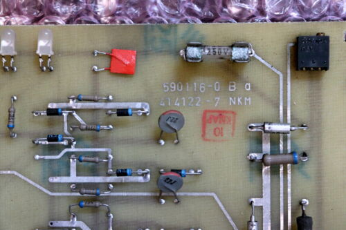 VEM NUMERIK RFT DDR Steuerungsplatine Platine 414122-7 NKM 590116-0 RFT 57206