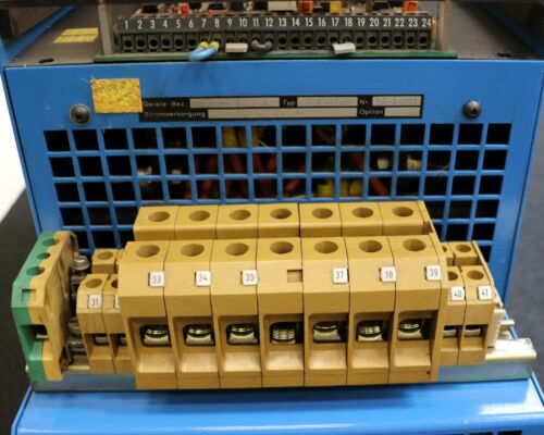 Servoverstärker TR150/100 3 x 113V 16kVA Nennspannung 150V Nennstrom 100A