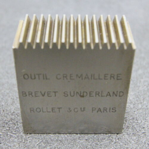 ROLLET PARIS Hobelkamm rack cutter m= 1 Angle 20°