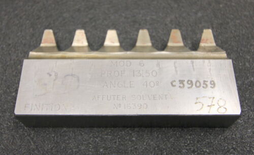 ROLLET PARIS Hobelkamm rack cutter m= 6 Angle 20°
