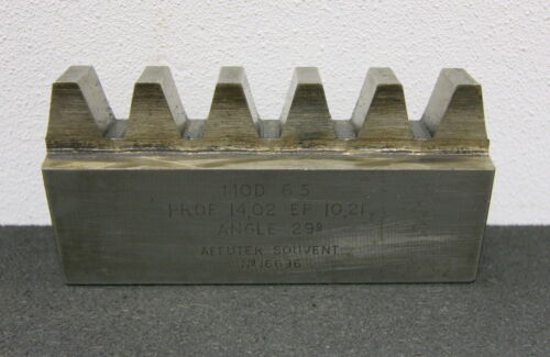ROLLET PARIS Hobelkamm rack cutter MAAG-Wälzhobelmaschinen m= 6,5 Angle 20°