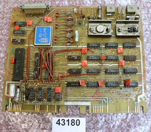 VEM NUMERIK RFT DDR Steuerungsplatine 413658-3 NKM 4649-2 gebraucht - ok
