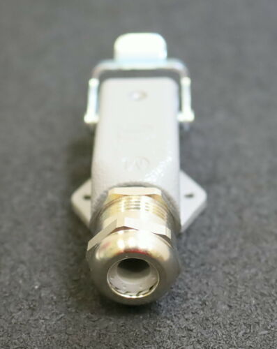 HARTING Sockelgehäuse Set HAN-BRID QUINTAX 3A Part.No. 61835545002.00 mit Han 4